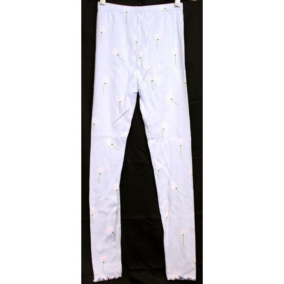 NWT 2004 Gymboree Dandelion Wishes Light Blue Leggings Lettuce Edging sz 9 - Picture 4 of 7